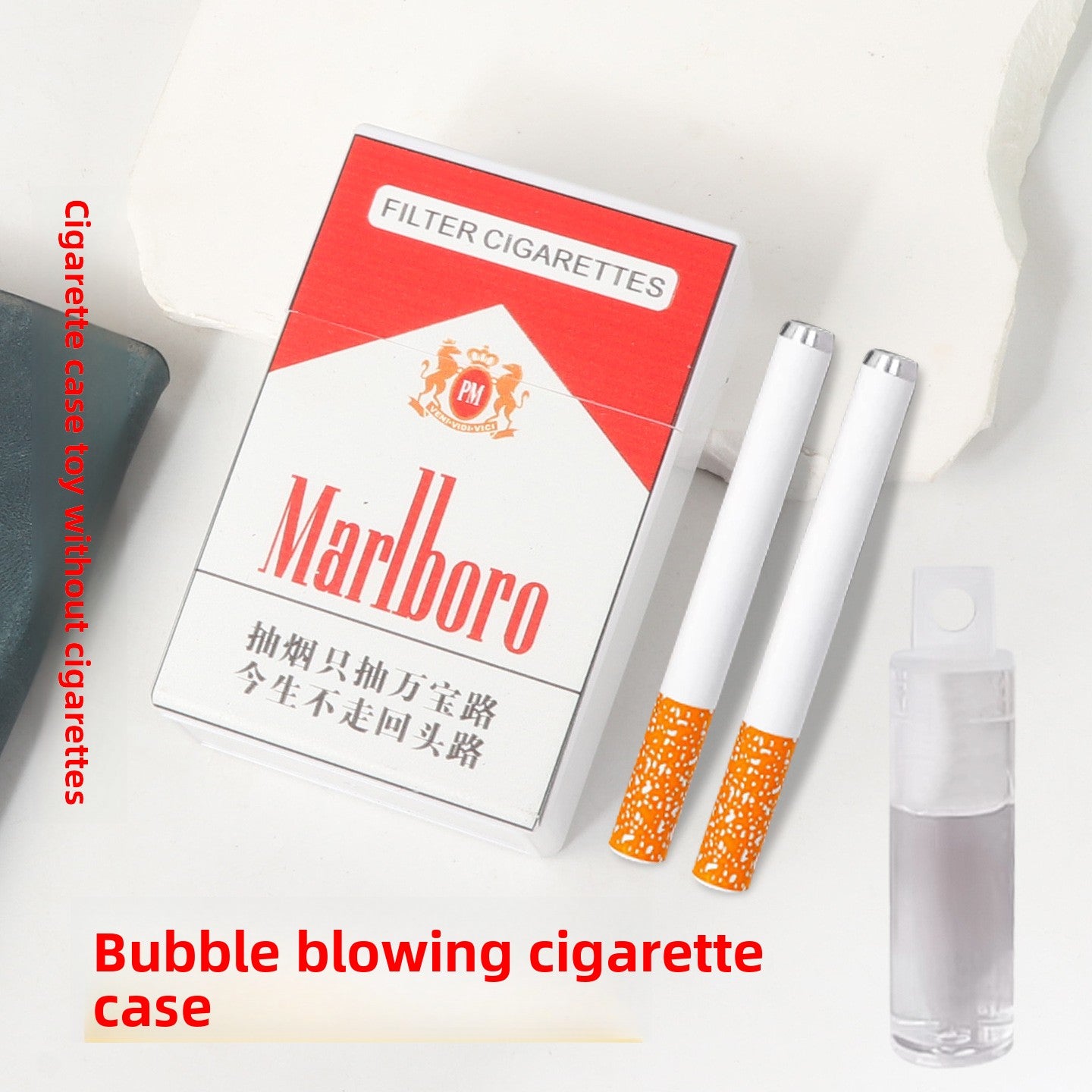 Realistic Cigarette Bubble Blowing Toy