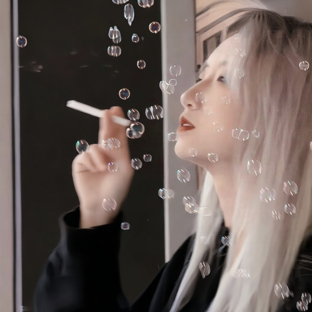 Realistic Cigarette Bubble Blowing Toy